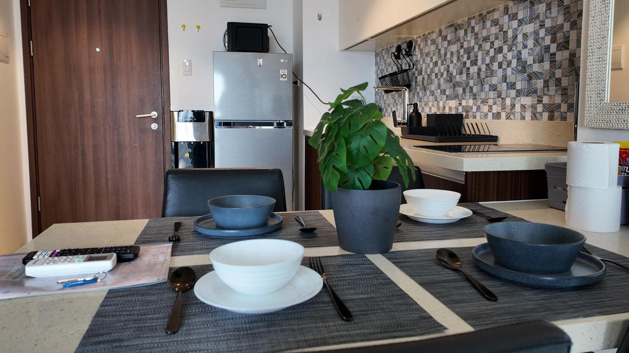 Dominiks Stylish Resort Gem Ocean View Pool Queen Bed At Tambuli 8 Floor Fast Wifi Lapu-Lapu City Dış mekan fotoğraf