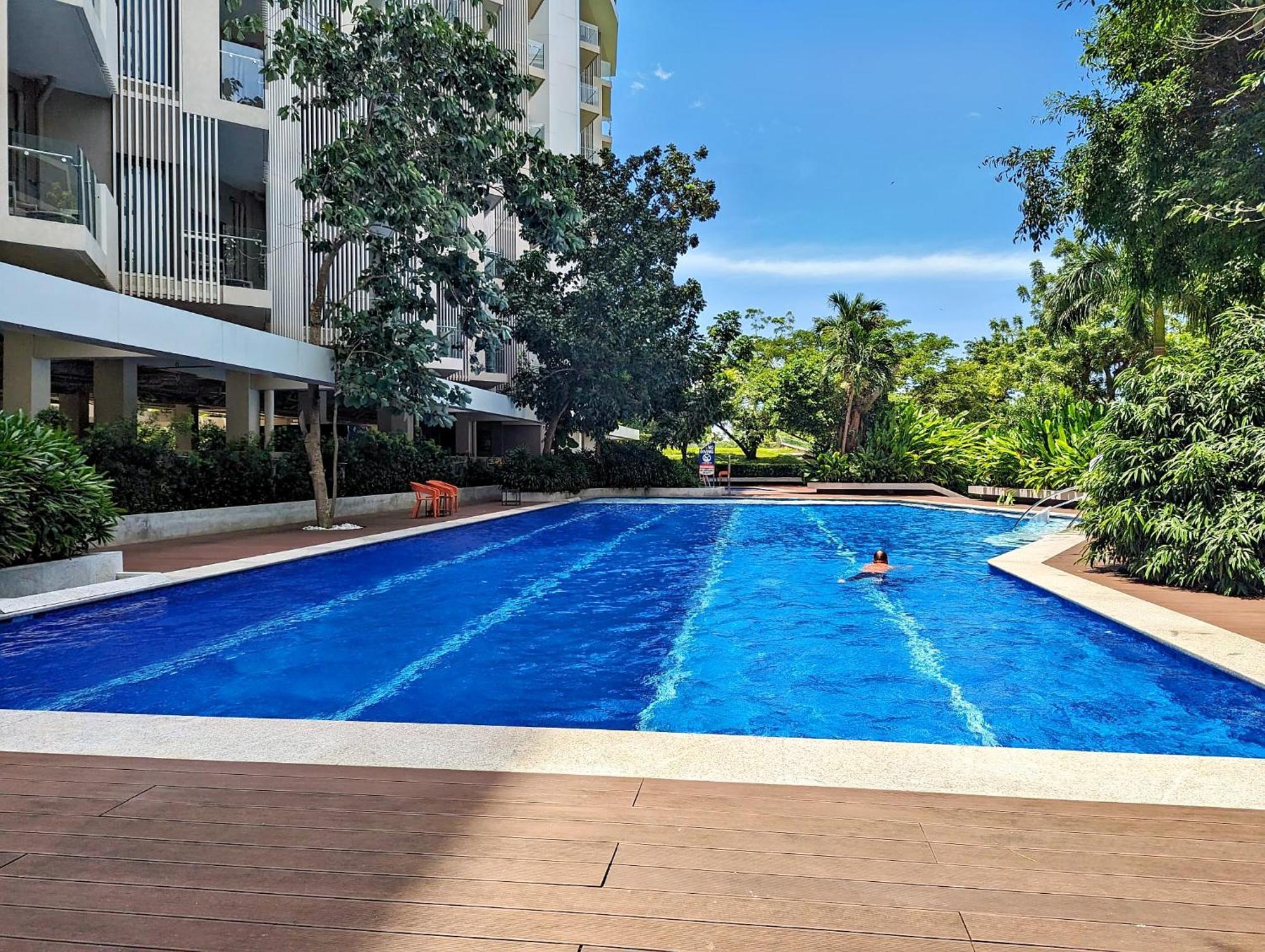Dominiks Stylish Resort Gem Ocean View Pool Queen Bed At Tambuli 8 Floor Fast Wifi Lapu-Lapu City Dış mekan fotoğraf
