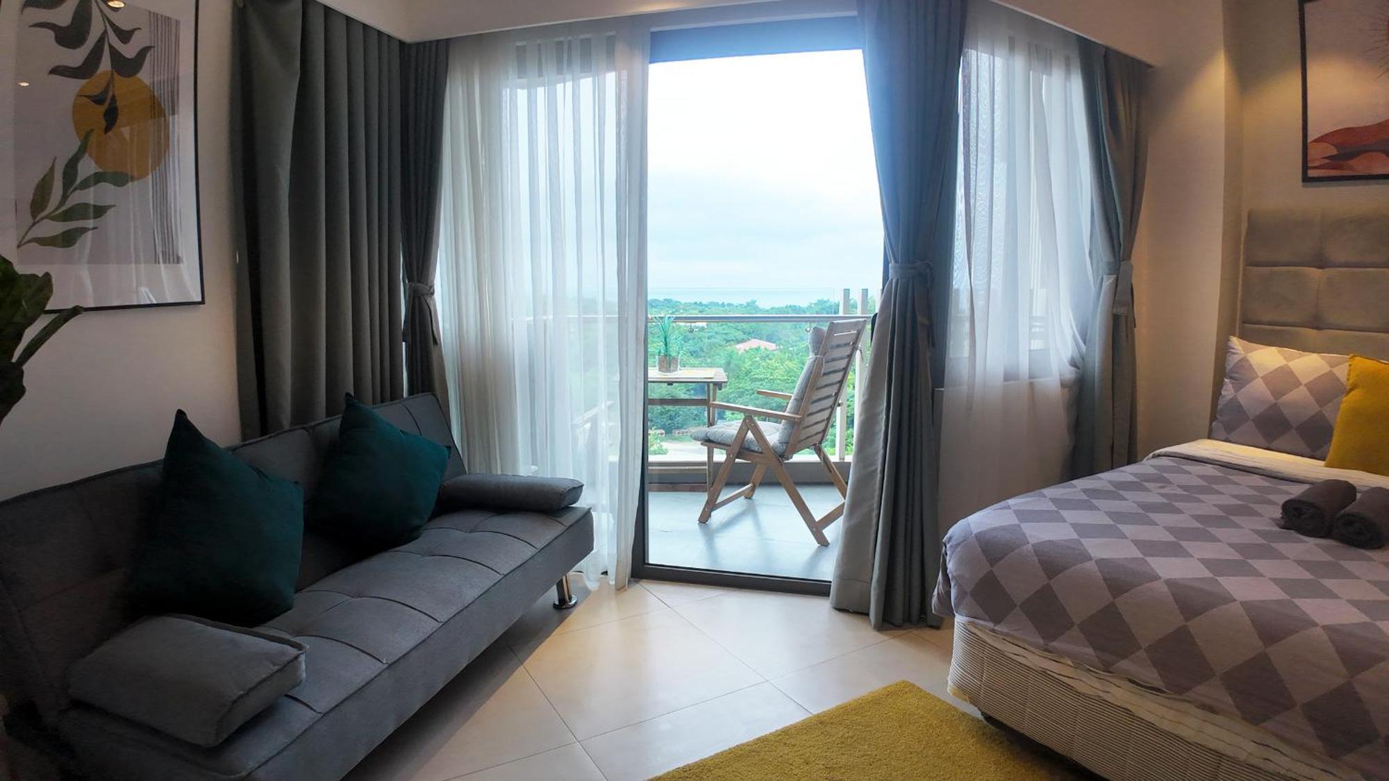 Dominiks Stylish Resort Gem Ocean View Pool Queen Bed At Tambuli 8 Floor Fast Wifi Lapu-Lapu City Dış mekan fotoğraf